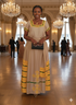Shifta7 -  O2574 Two Piece Ethiopian dress M - L.Menen