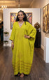 Shifta7- M2618 Long Cotton Dress free size extra wide