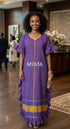 Shifta7- M2656 Cotton maxi dress size Large
