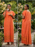 Shifta7- M2658 Cotton maxi dress size Small/Medium