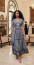 Shifta7 -  A2630 2 piece Dress Gray size S/M