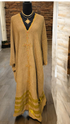 Shifta7 M2541 Long Cotton Dress free size
