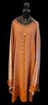 Shifta7 - MA2560 Cotton 2 piece wide dress and netela set