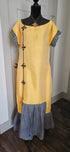 Shifta7 - MA2577 Two Piece Ethiopian dress S/M Menen fabric