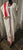 Shifta7 - JY2507 off white & red cotton የእጅ ጥልፍ  2 piece set size M/L