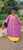 Shifta7 - JY2520 purple & yellow cotton  2 piece set