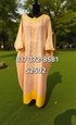 S2503 extra wide casual dress. Cotton 2 piece set