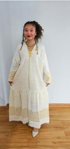 Shifta7 - D2401 Long Cotton Gabi Dress