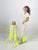 Shifta7 - M2401 off white yellow cotton 2 piece set