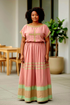Shifta7 -  S2525 Two Piece Ethiopian dress M - L.Menen