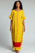 Shifta7- S2544 Cotton maxi dress size Large