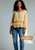 Shifta7 - OC2527 Hand embroidered cotton top XL
