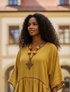 Shifta7 - JW2501 
Ethiopian Cross Necklace – Amber Heritage Edition