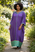 Shifta7 - OC2575 Hand-Embroidered Cotton Dress 2 pc