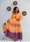 Shifta7 -  A2312 Two Piece Ethiopian dress M - L