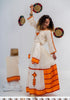 Shifta7 -  A2314 Two Piece Ethiopian dress M - L