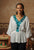 Shifta7 - OC2530 Hand embroidered cotton top L