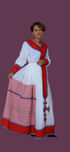 Shifta7 -  N2394 Two Piece Ethiopian dress M - L