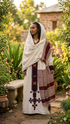 Shifta7 -  A2629 Three Piece Ethiopian dress M/L machine embroidered