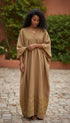 Shifta7- JY2602 Long Cotton Dress free size extra wide