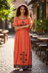 Shifta7 -  MA2602 Two Piece Ethiopian dress M - L 2 piece