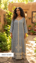 Shifta7 - AU2618. Two piece set Free Size. comes with full netela and slip.