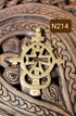 Shifta7 - N214 Ethiopian Coptic cross - brass