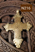 Shifta7 - N216 Ethiopian Coptic cross - brass