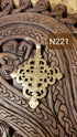 Shifta7 - N221 Ethiopian Coptic cross - brass