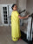 Shifta7 - F39 Dotted Yellow Ethiopian Cotton Dress